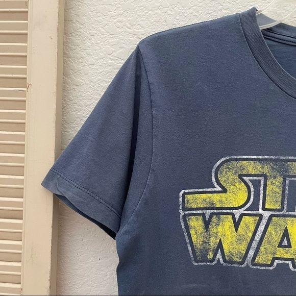 On the Verge of Vintage Star Wars Faded Tee with Natural Distressing Sm … - Picture 3 of 11